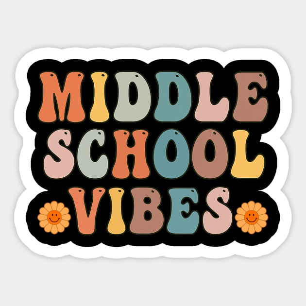 Middle School First Day of School Back to School Sticker by torifd1rosie